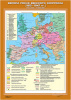 Учебн. карта "Европа после Венского конгресса (1815-1847 гг.)" (70*100)