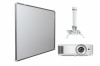 Интерактивная доска Exell EWB7740 с короткофокусным проектором Exell EXD102STW и креплением Digis DSM-14kw