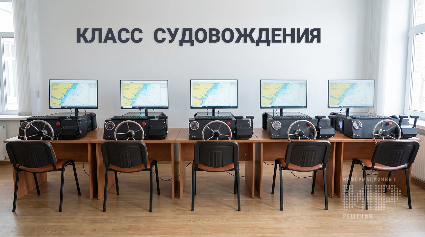 Малый учебный класс тренажёра судовождения