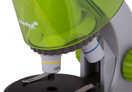 Микроскоп Levenhuk (Левенгук) LabZZ M101 Lime\Лайм