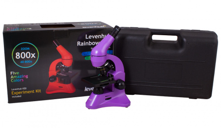 Микроскоп Levenhuk (Левенгук) Rainbow 50L Amethyst\Аметист