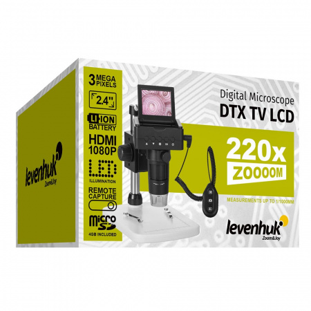 Микроскоп цифровой Levenhuk (Левенгук) DTX TV LCD