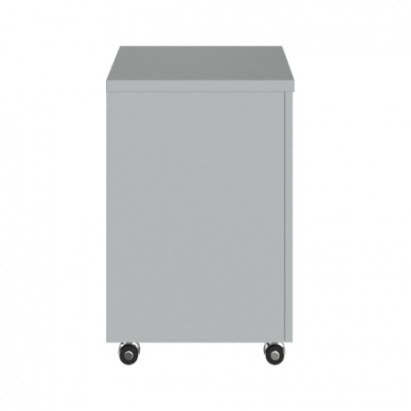 Тумба подкатная высокая с дверью Mod. - 400-ТДМв (400х505х766h) левая 2022 г