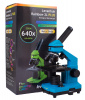 Микроскоп Levenhuk (Левенгук) Rainbow 2L PLUS Azure\Лазурь