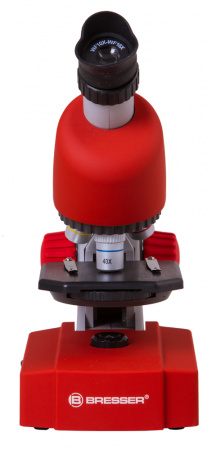 Микроскоп Bresser (Брессер) Junior 40x-640x, красный