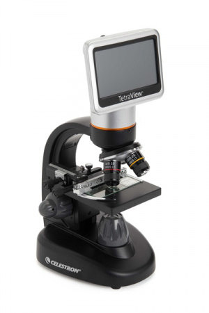 Микроскоп цифровой Celestron с LCD-экраном TetraView