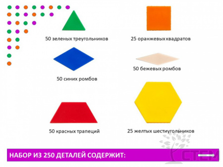 Мозаика "Геометрические фигуры"