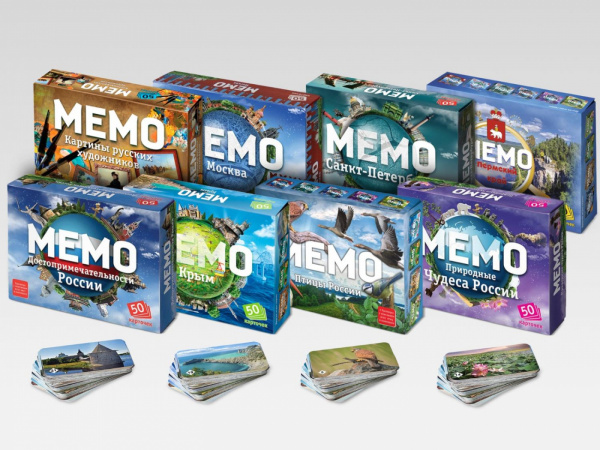 Комплект патриотических настольных игр «Мемо»