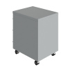 Тумба подкатная низкая с 3-мя ящ. Mod.-400-3-ТЯМн (400х505х595h) 2022 г