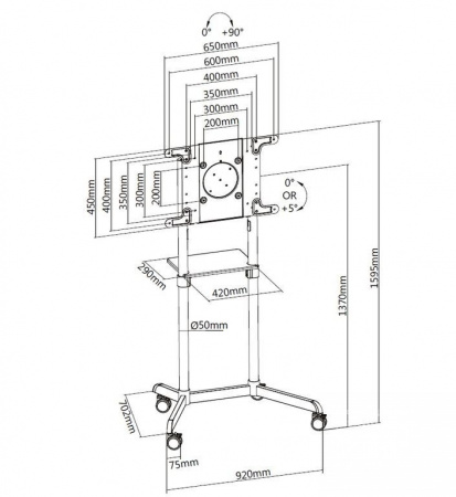 Стойка мобильная Digis DSM-P566