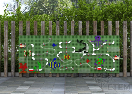 STEM Стена панель основание для улицы 800 x 1200