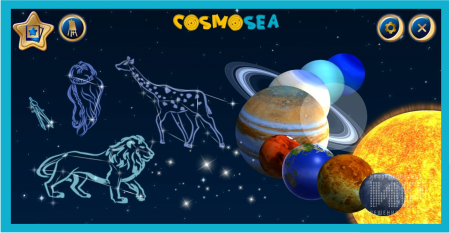 Комплект интерактивных игр Cosmosea