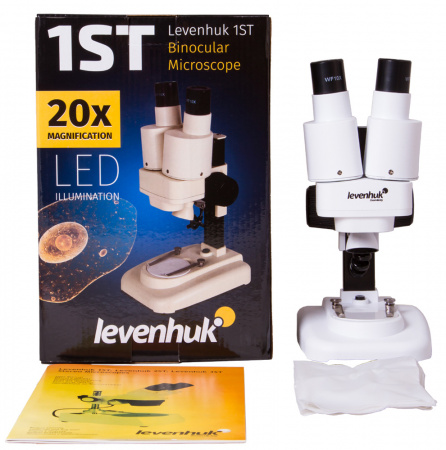 Микроскоп Levenhuk (Левенгук) 1ST, бинокулярный