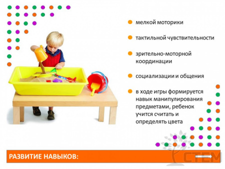 Играем с песком. Набор для класса