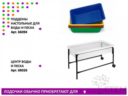 Набор "Лодочки" для центра воды и песка