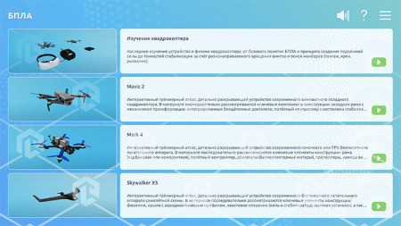 Интерактивное наглядное 3D пособие «Познание: БПЛА»