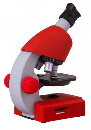 Микроскоп Bresser (Брессер) Junior 40x-640x, красный