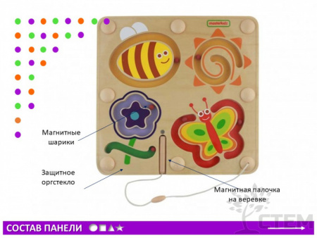 Панель "Магнитный лабиринт"