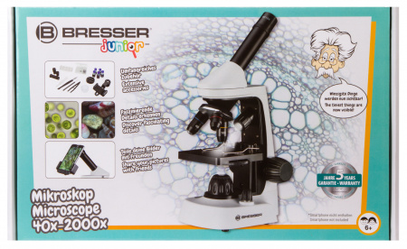 Микроскоп Bresser (Брессер) Junior Biolux 40–2000x