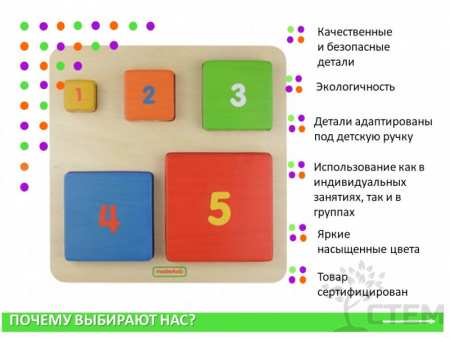 Панель "Блоки 1-5"