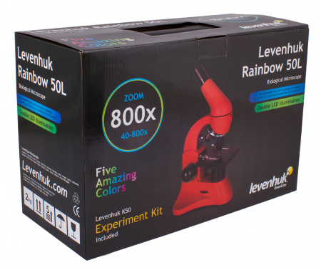 Микроскоп Levenhuk (Левенгук) Rainbow 50L Amethyst\Аметист