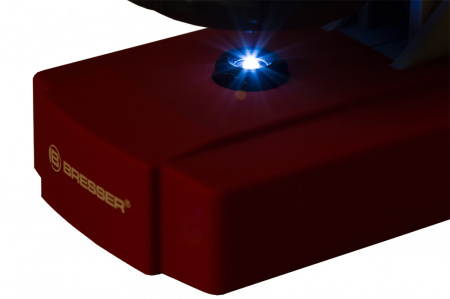 Микроскоп Bresser (Брессер) Junior 40x-640x, красный