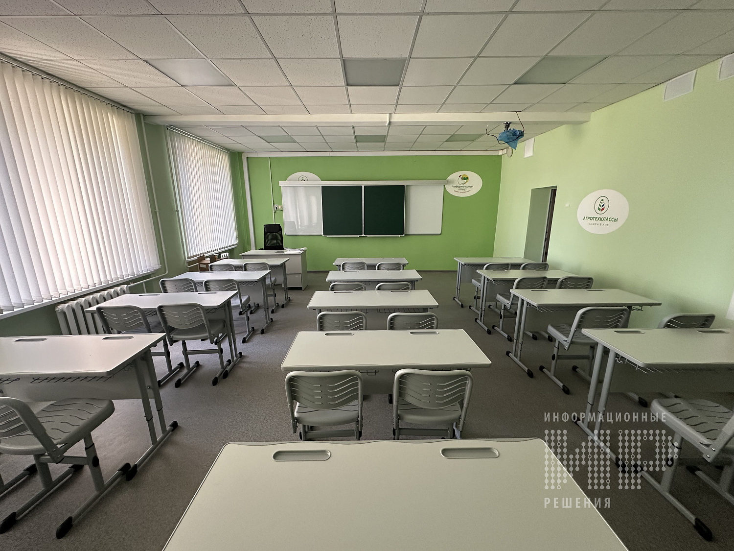 Оснащение агрокласса по направлению «Птицеводство» в школе Полетаево