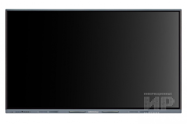Интерактивная панель ЭМЕРАЛЬД EML752 75 (IR, 350 нит, 4K, RAM 8Гб, ROM 128Гб, Android 14.0)