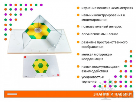 Геометрические зеркала. Набор (10 шт.)